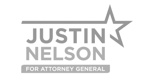 Justin Nelson for Attorney General - Subtle Logo