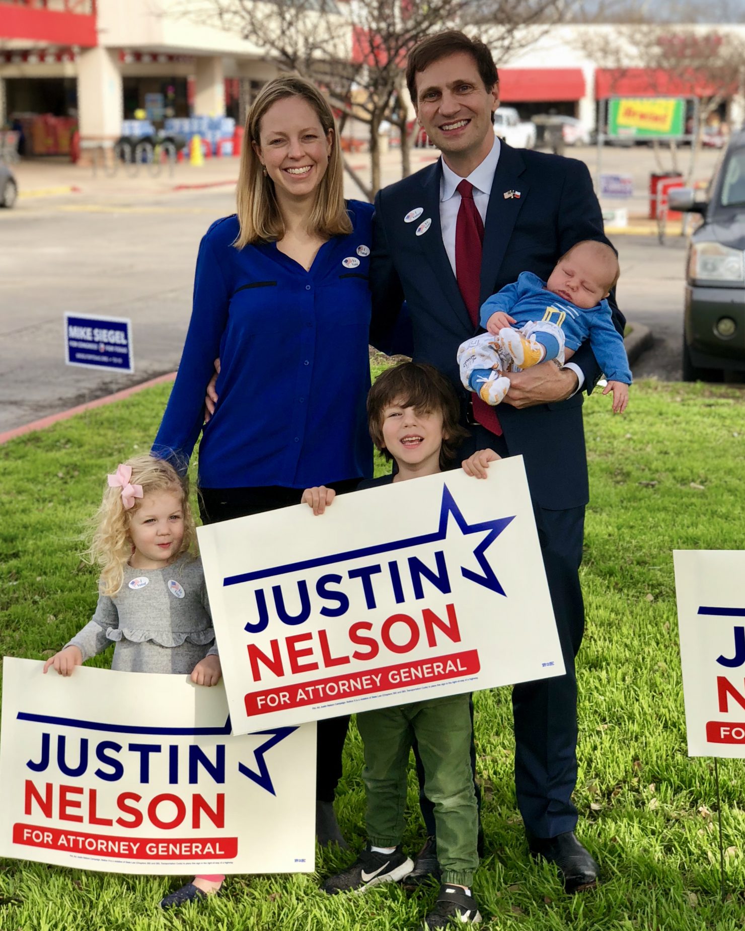 Justin Nelson and Family Voting